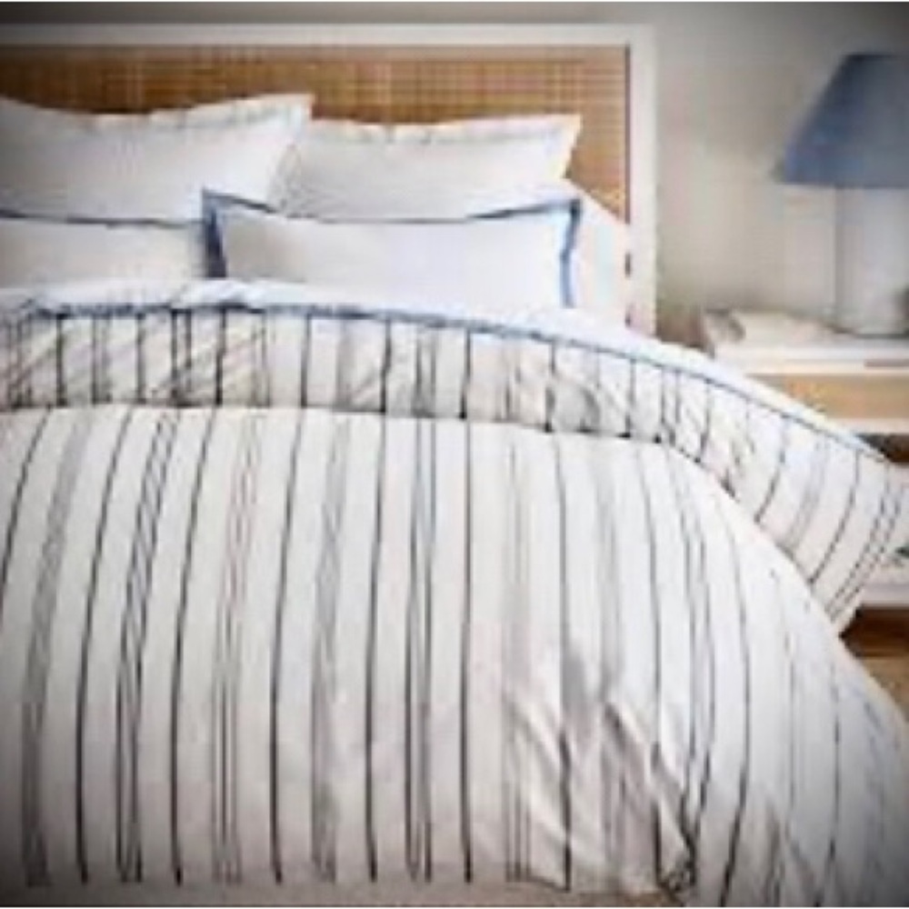 Pottery Barn Stripe Duvet Cover